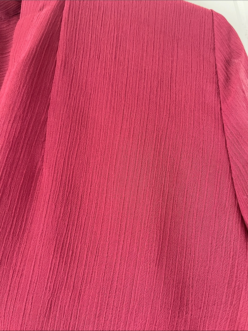 Banana Republic Raspberry Wrap-Front Blouse - Picture 9 of 11